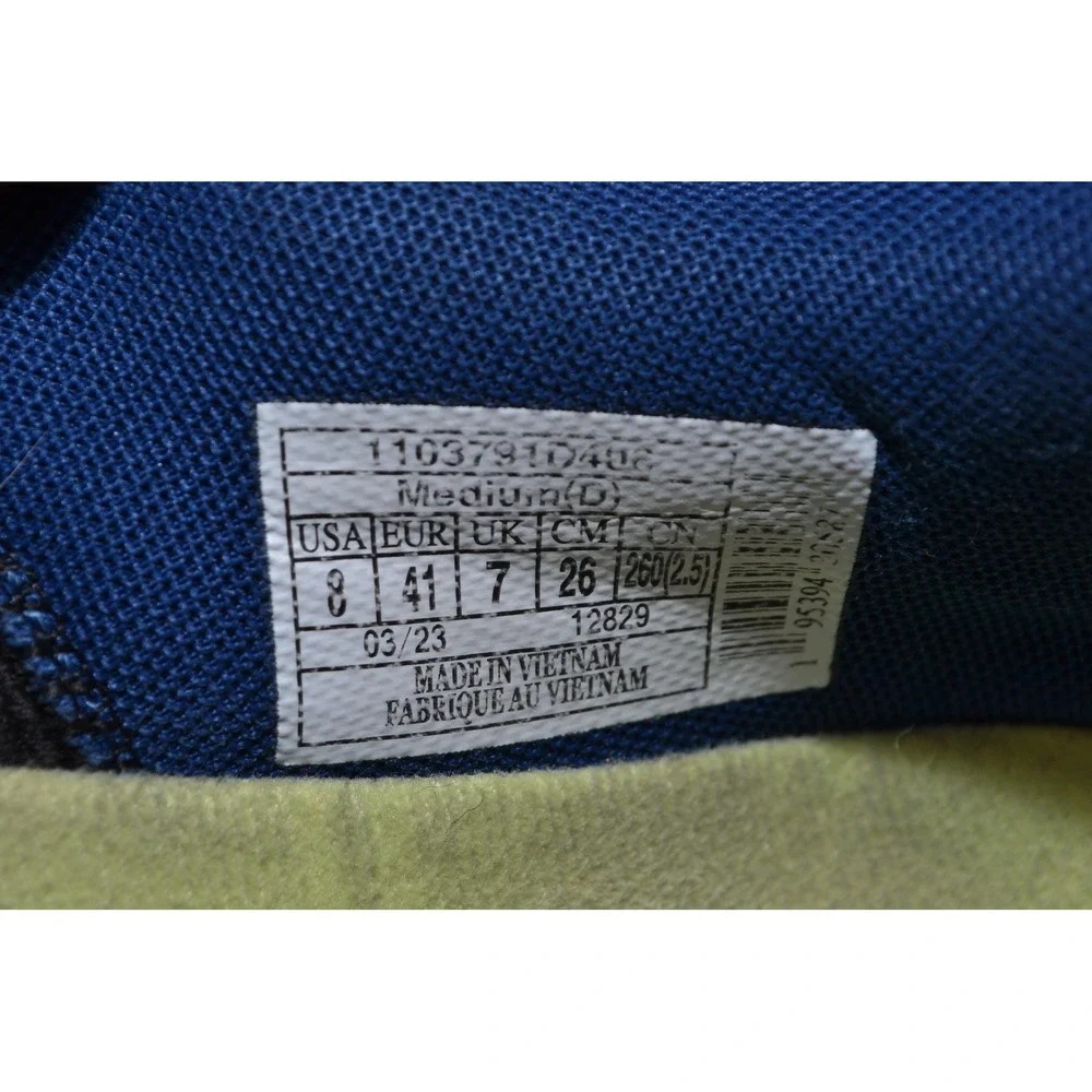 Brooks Caldera 6 Shoes Mens‎ Size 8 Blue Trail Running Sneakers Cushion Athletic